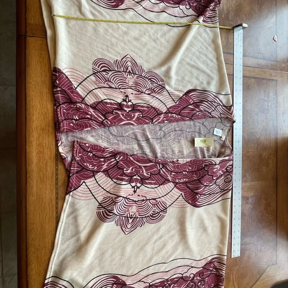 PINK & Cream Shawl cape wrap!